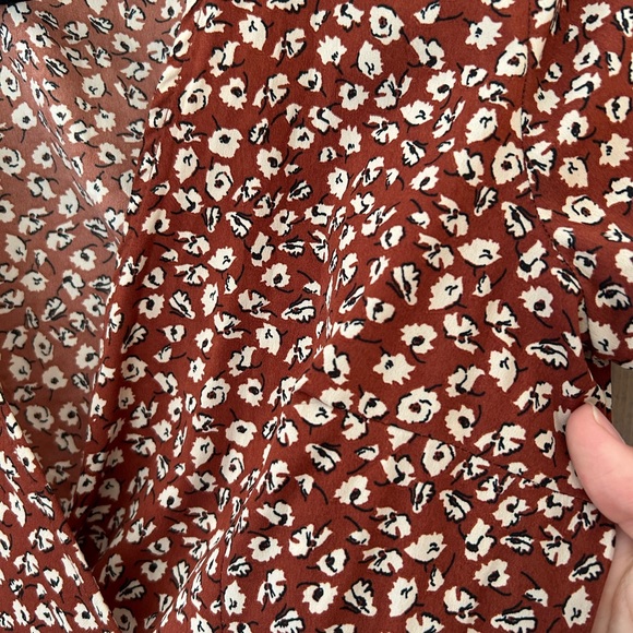 Floral wrap midi dress - Picture 5 of 6